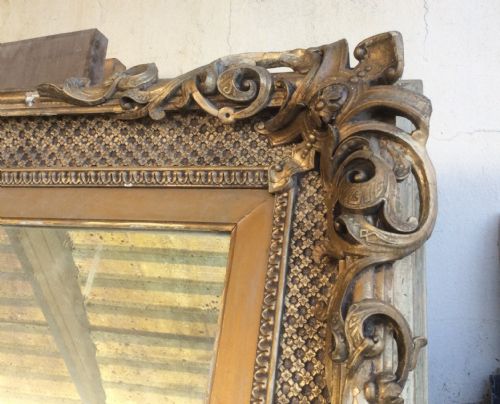 VICTORIAN SAMUEL LAWSON DATED 1863 LARGE GILT MIRROR - ADDITIONAL PHOTO 1