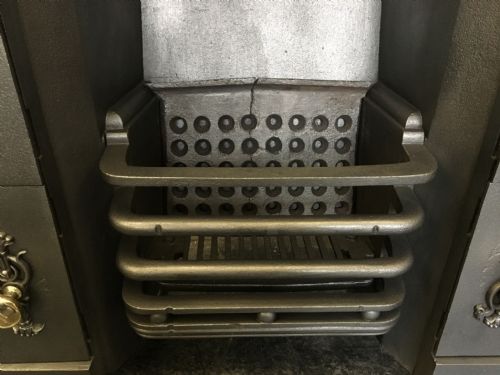 LARGE GEORGIAN REGISTER GRATE FIREPLACE - ADDITIONAL PHOTO 2