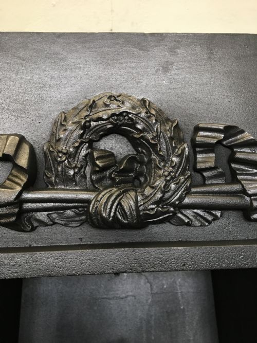 LARGE GEORGIAN REGISTER GRATE FIREPLACE - ADDITIONAL PHOTO 3