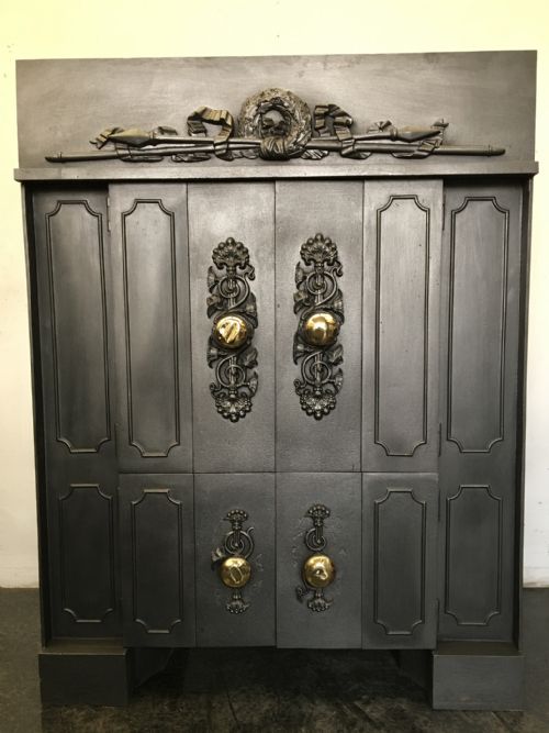 LARGE GEORGIAN REGISTER GRATE FIREPLACE - ADDITIONAL PHOTO 4