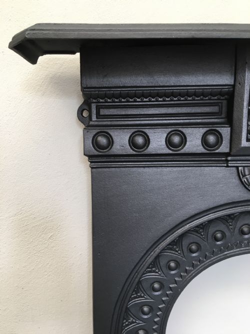 VICTORIAN BEDROOM CAST IRON FIREPLACE - ADDITIONAL PHOTO 1