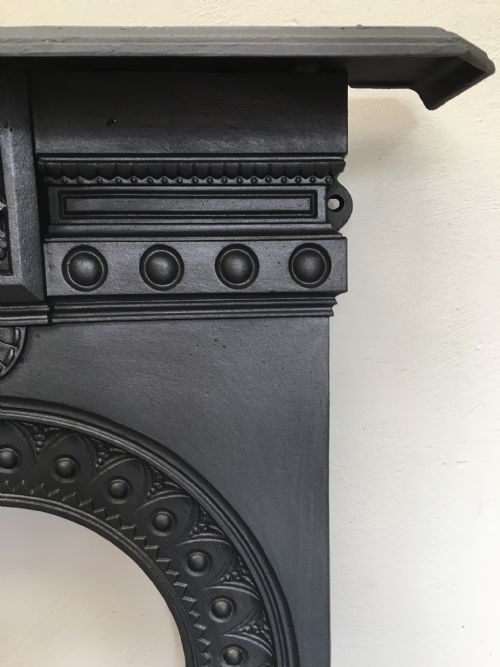 VICTORIAN BEDROOM CAST IRON FIREPLACE - ADDITIONAL PHOTO 3