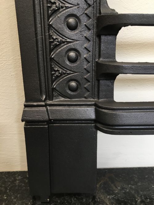 VICTORIAN BEDROOM CAST IRON FIREPLACE - ADDITIONAL PHOTO 4