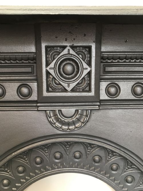 VICTORIAN BEDROOM CAST IRON FIREPLACE - ADDITIONAL PHOTO 7