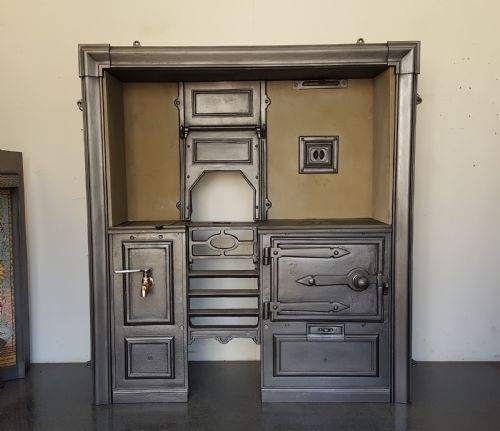 EARLY VICTORIAN KITCHEN COOKING RANGE - ADDITIONAL PHOTO 7