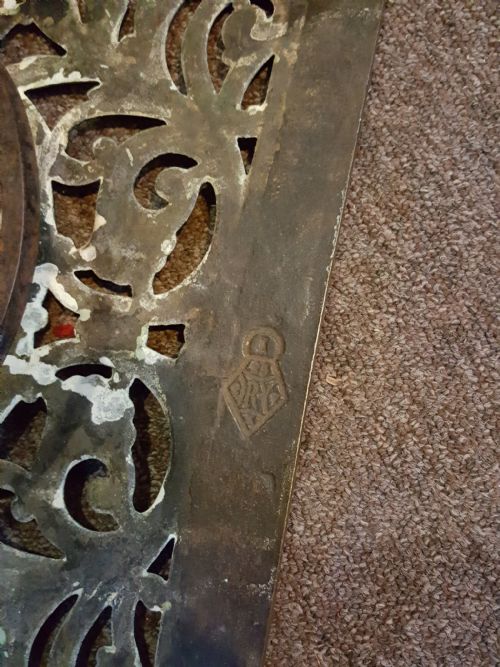 SA047 GEORGIAN BRASS PORTER FOOTMAN STOOL WITH CABRIOLE LEGS - ADDITIONAL PHOTO 1