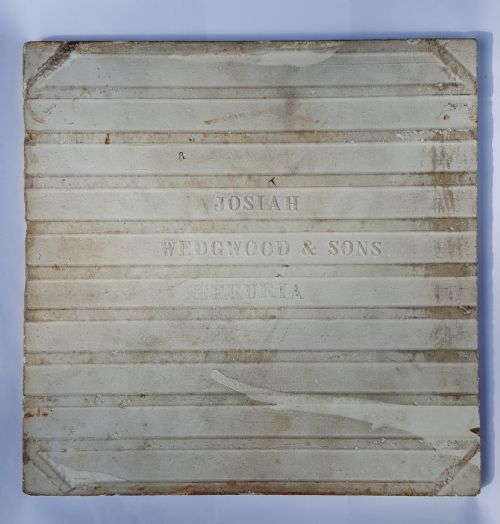 SA073 VICTORIAN WEDGWOOD SONS TILE SEPTEMBER - ADDITIONAL PHOTO 2