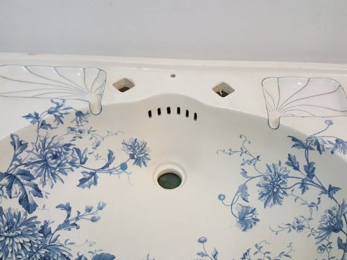 VICTORIAN CHRYSANTHEMUM WASH BASIN - ADDITIONAL PHOTO 6