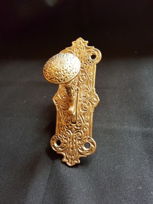 VICTORIAN BRONZE PULL BELL - ADDITIONAL PHOTO 1