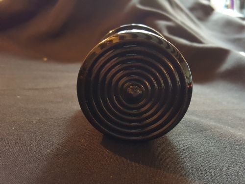 PAIR OF VICTORIAN CERAMIC RIMLOCK DOOR KNOBS - ADDITIONAL PHOTO 2