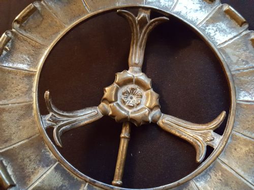 SA133 BRASS VICTORIAN KETTLE STAND TRIVET - ADDITIONAL PHOTO 2