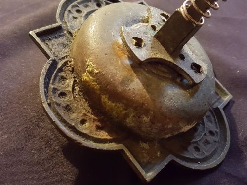 IRON VICTORIAN FULLY RESTORED DOOR BELL PULL - ADDITIONAL PHOTO 6
