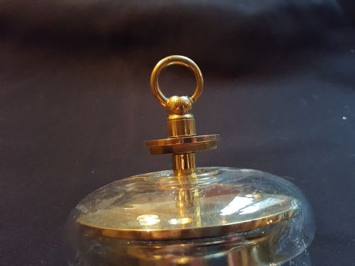 SA040 VICTORIAN UNUSUAL GLASS CEILING ROSE - ADDITIONAL PHOTO 7