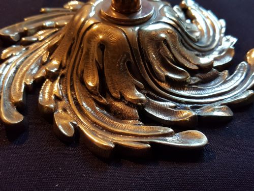 fig 1. One Victorian Cast Brass Ceiling Rose.