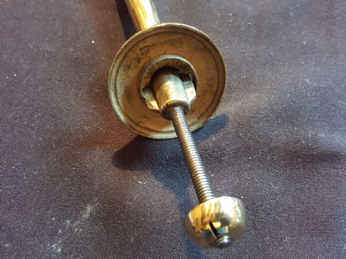 BRASS REFURBISHED GEORGIAN DOCTOR'S DOOR KNOCKER - ADDITIONAL PHOTO 6