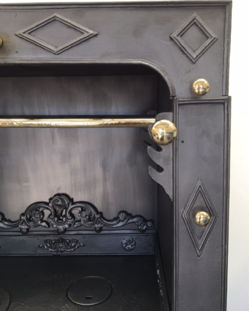 CORNISH CAST IRON KITCHEN COOKING RANGE - ADDITIONAL PHOTO 2