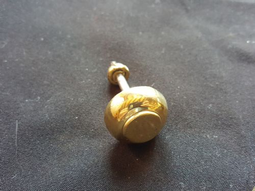 VICTORIAN BRASS DOOR KNOCKER - ADDITIONAL PHOTO 3