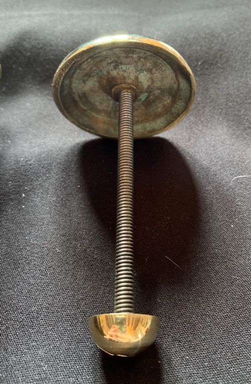 ONE BRASS VICTORIAN LION'S HEAD DOOR KNOCKER - ADDITIONAL PHOTO 8
