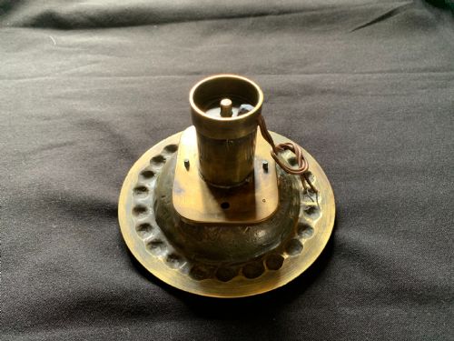 ONE BRASS PORCELAIN GOTHIC VICTORIAN DOOR BELL PUSH - ADDITIONAL PHOTO 6