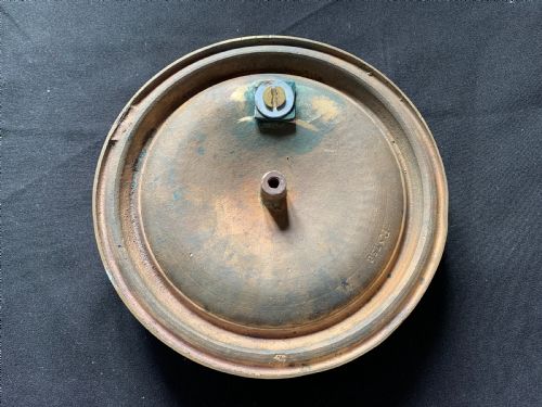 SA019 LARGE BRASS GEORGIAN DOOR KNOCKER - ADDITIONAL PHOTO 4