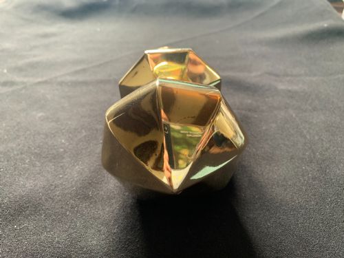 ONE BRASS GOTHIC VICTORIAN CENTRE DOOR KNOB - ADDITIONAL PHOTO 6