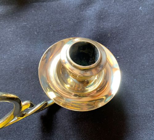 ONE PAIR OF BRASS VICTORIAN CANDLE SCONCES - ADDITIONAL PHOTO 3