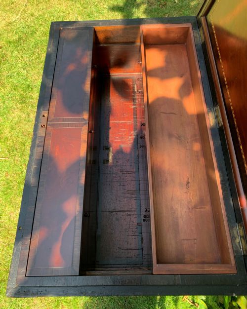 VICTORIAN CARPENTERS CABINET MAKERS TOOL CHEST IN NEED OF SOME TLC - ADDITIONAL PHOTO 3