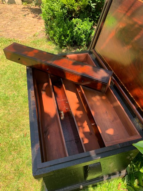 VICTORIAN CARPENTERS CABINET MAKERS TOOL CHEST IN NEED OF SOME TLC - ADDITIONAL PHOTO 4