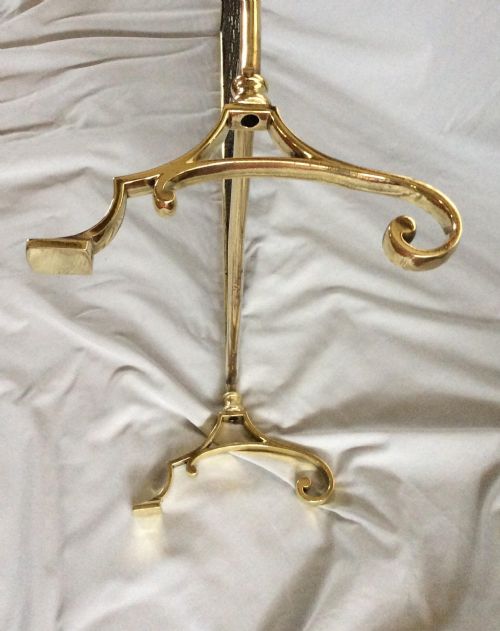 SA005 VICTORIAN BRASS FIREGUARD SCREEN - ADDITIONAL PHOTO 1