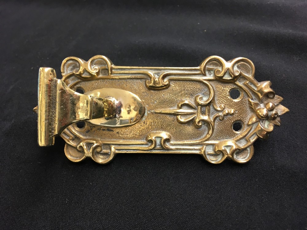 Brass Regency Door Bell Pull View IV