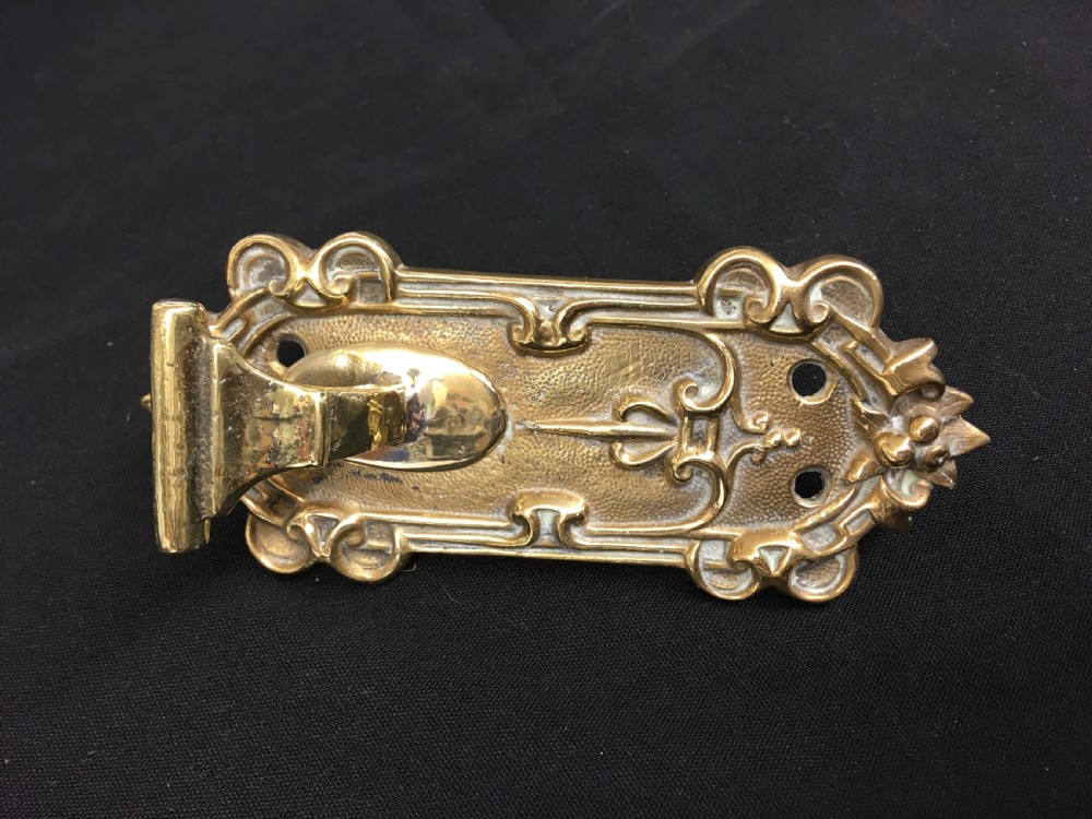 Brass Regency Door Bell Pull View VI