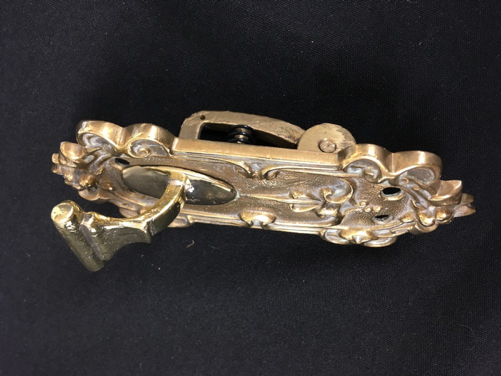 Brass Regency Door Bell Pull View VII