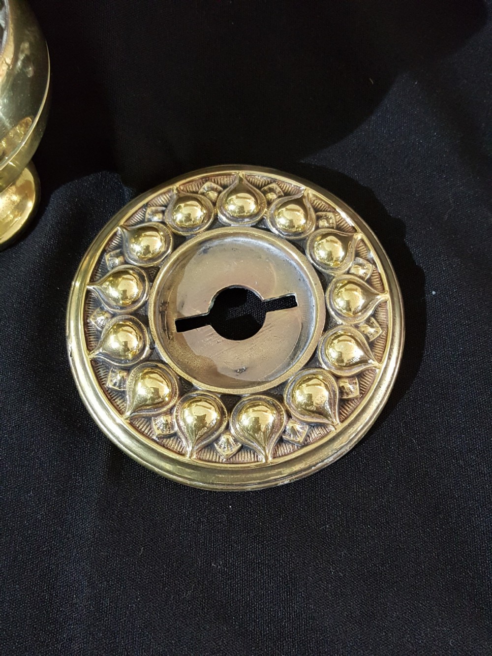 Brass Victorian Gothic Single Door Knob View III