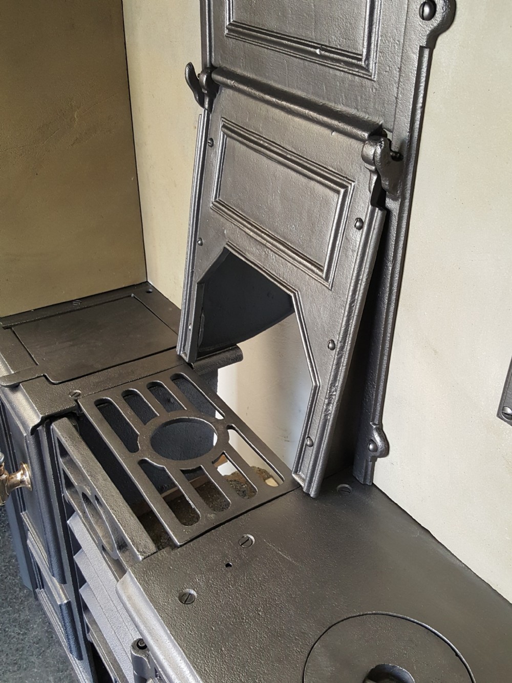 Early Victorian Kitchen Cooking Range View VII