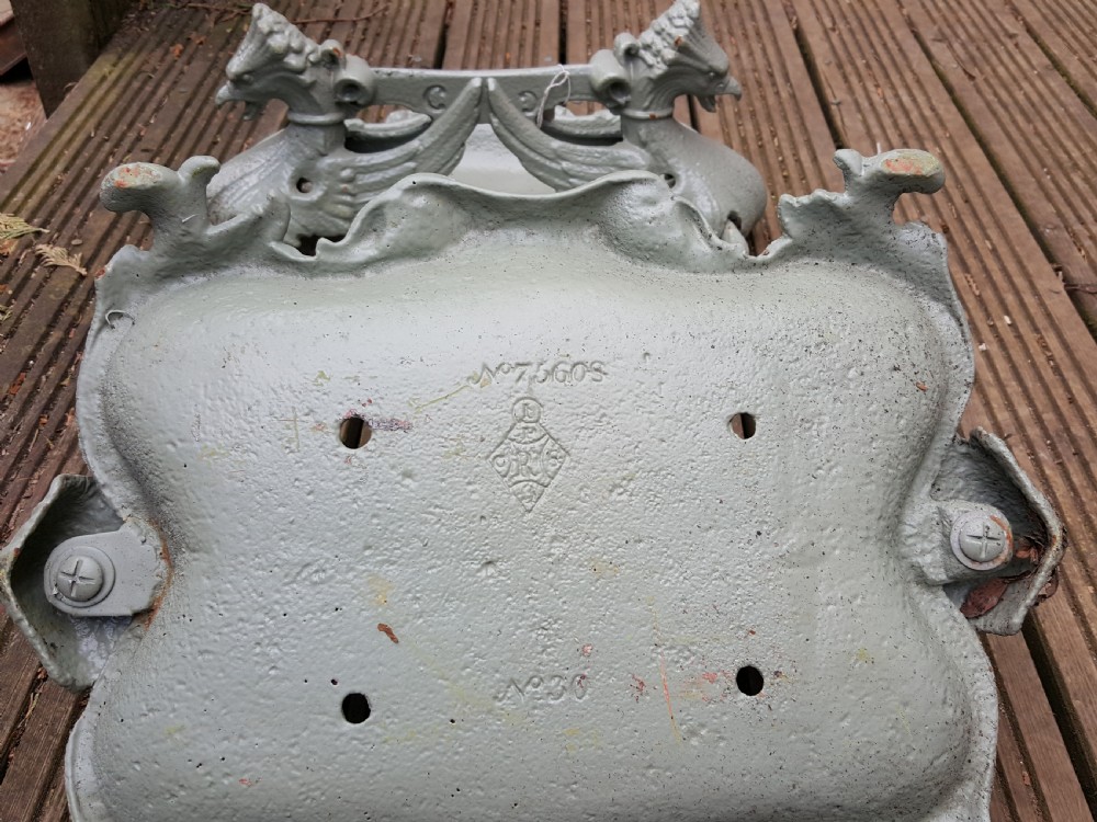 Victorian Cast Iron Pair of Boot Scraper View III