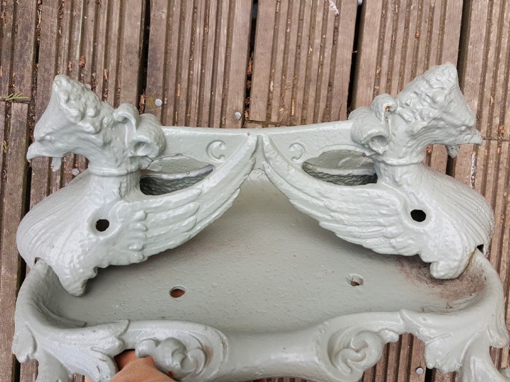 Victorian Cast Iron Pair of Boot Scraper View IV