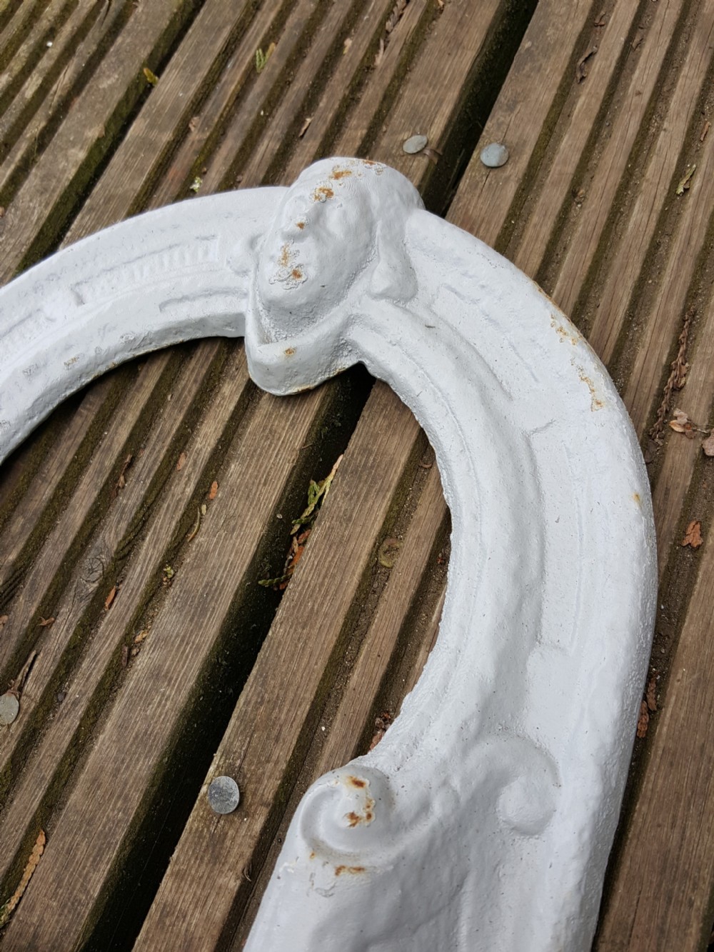 Victorian Cast Iron Boot Scraper View II