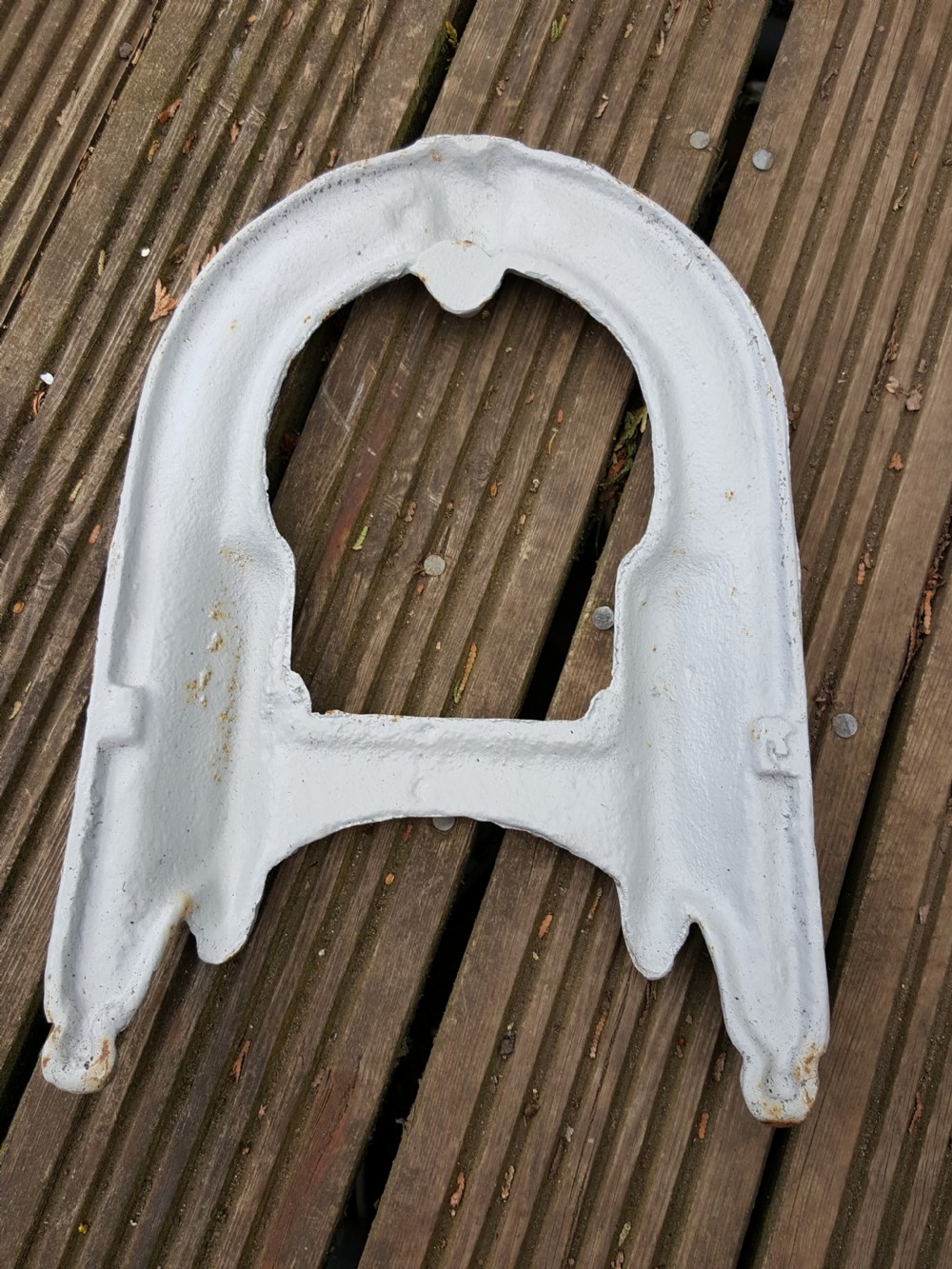 Victorian Cast Iron Boot Scraper View III