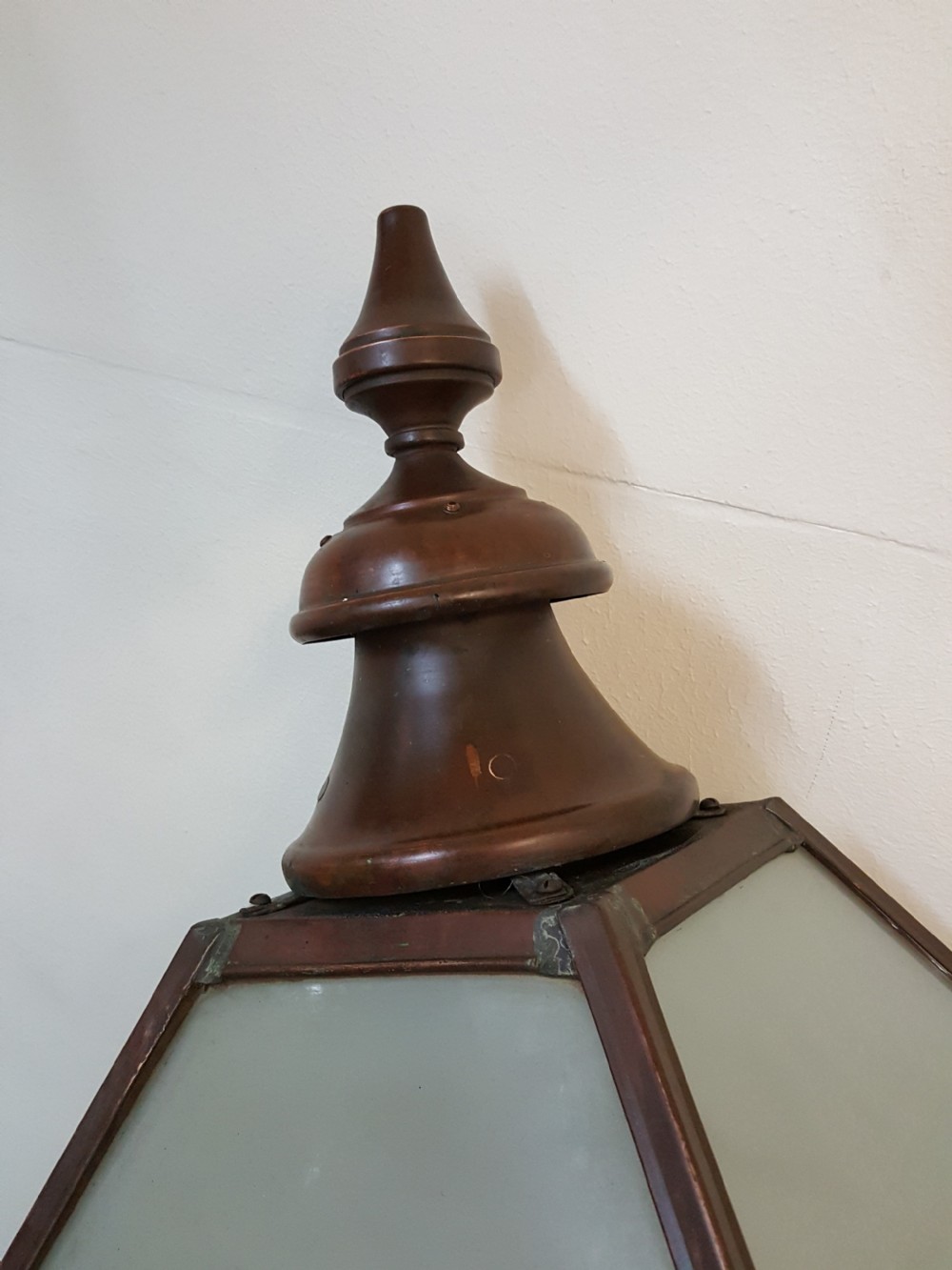 Victorian Copper Outside Lantern View IV