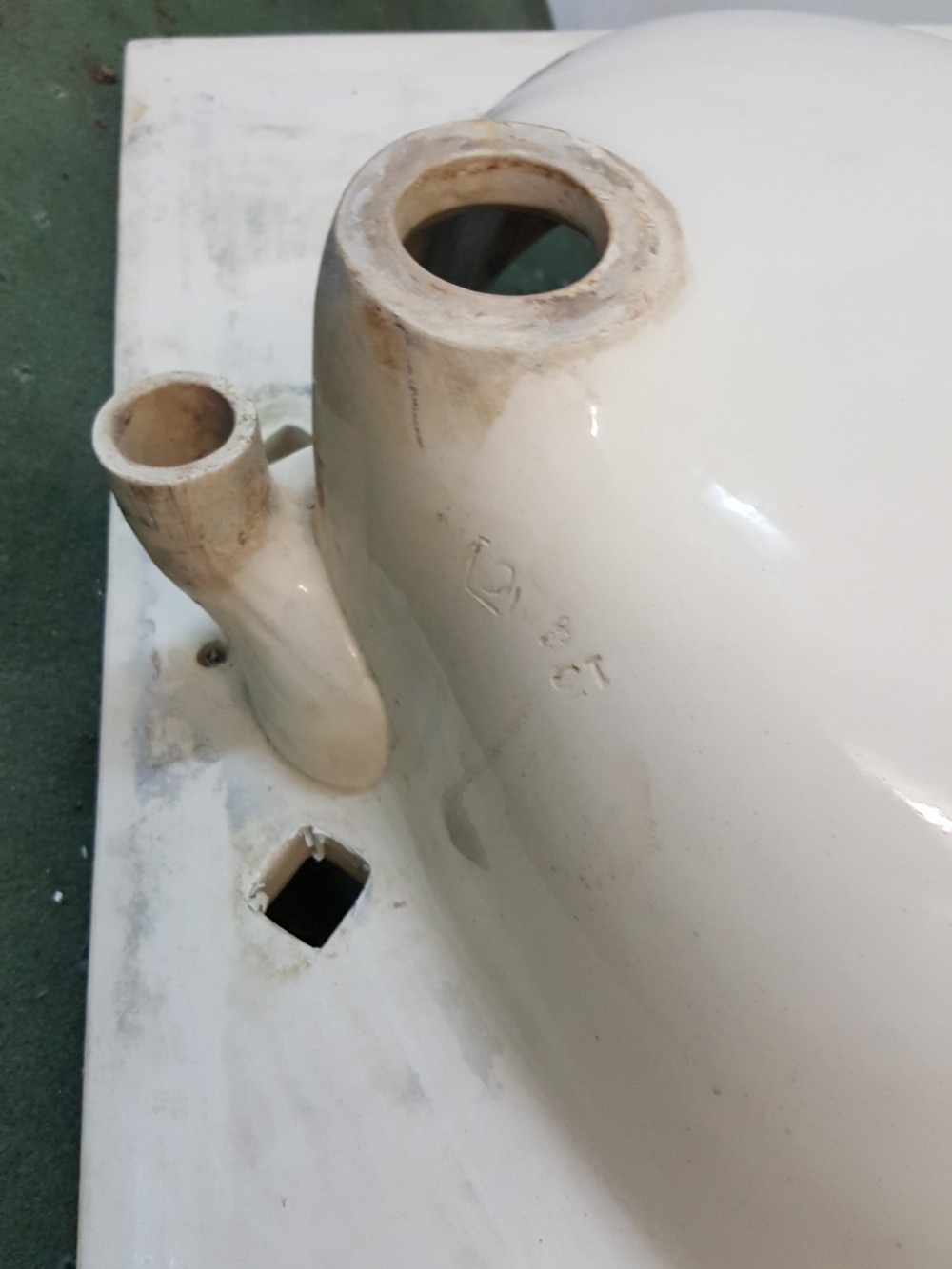 Victorian Chrysanthemum Wash Basin  View V