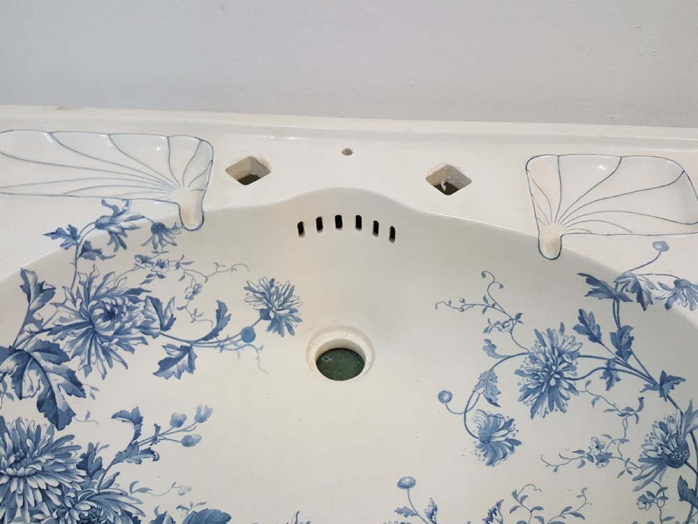 Victorian Chrysanthemum Wash Basin  View VII