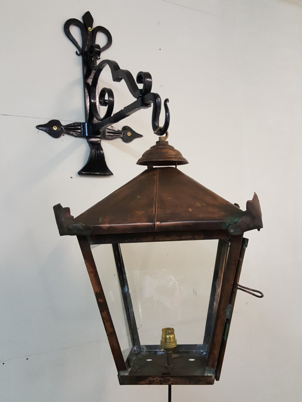 Victorian Copper Outside Lantern