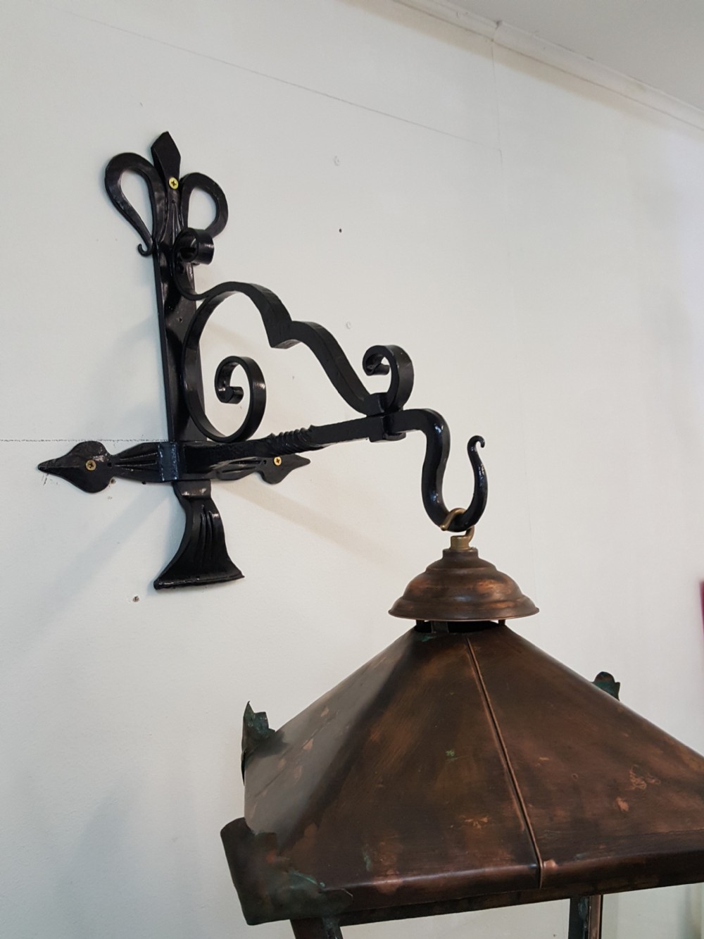 Victorian Copper Outside Lantern View III