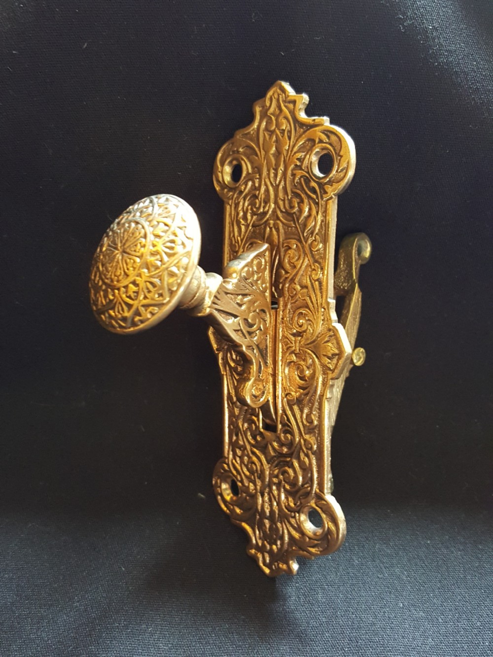 Victorian Bronze Pull Bell