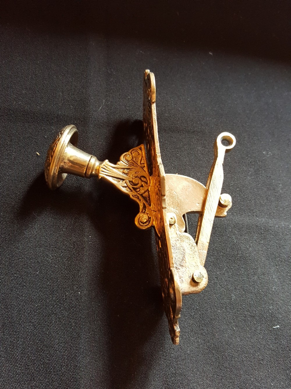 Victorian Bronze Pull Bell View III