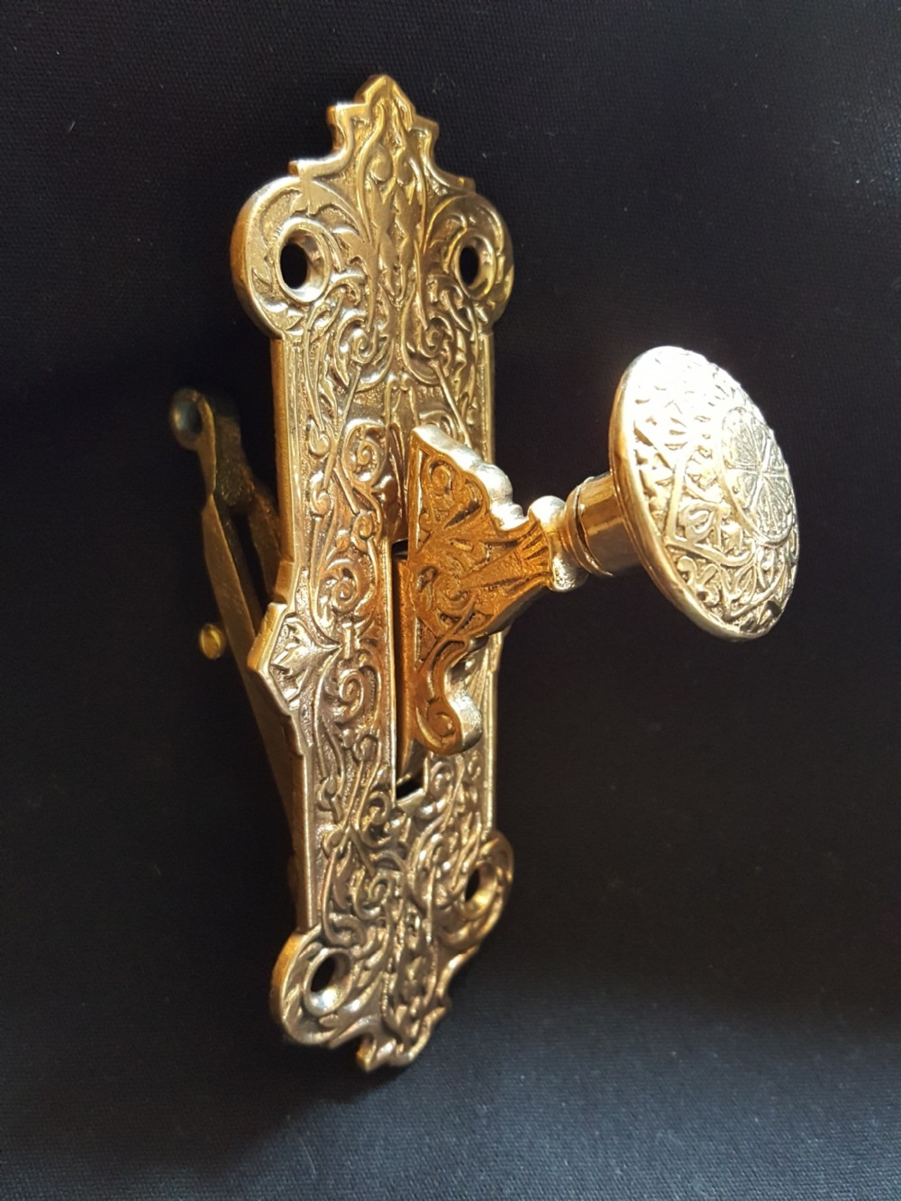 Victorian Bronze Pull Bell View IV