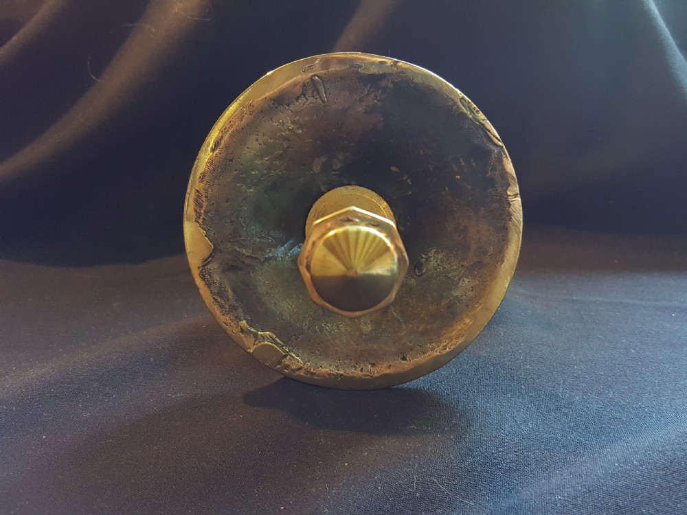 Brass Victorian Center Door Knob View III