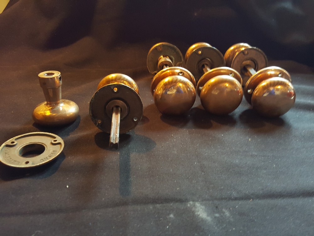 Four Pairs of Edwardian Bronze Door Knobs View III