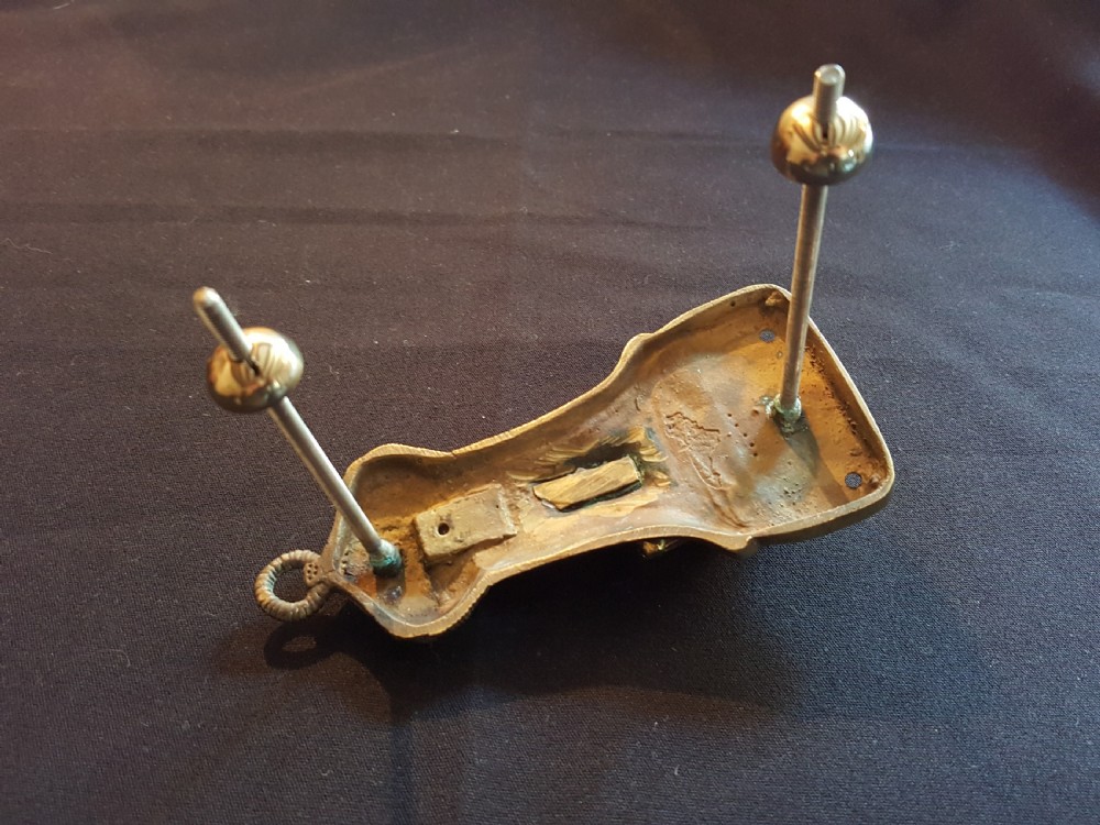 Victorian Brass (Sea Dragon) Door Knocker. View IV
