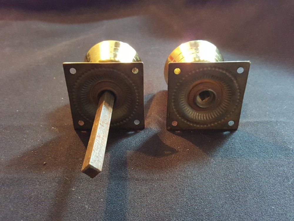 One Pair of Victorian Brass Door Knobs. View IV